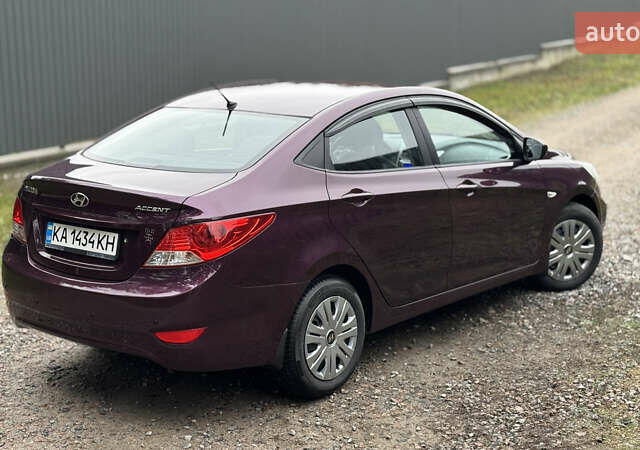Фиолетовый Хендай Акцент, объемом двигателя 1.4 л и пробегом 145 тыс. км за 7000 $, фото 14 на Automoto.ua