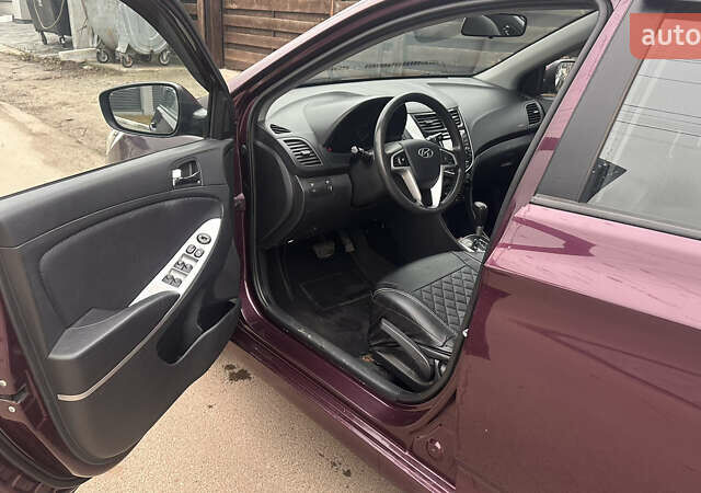 Фіолетовий Хендай Акцент, об'ємом двигуна 1.4 л та пробігом 145 тис. км за 4900 $, фото 5 на Automoto.ua