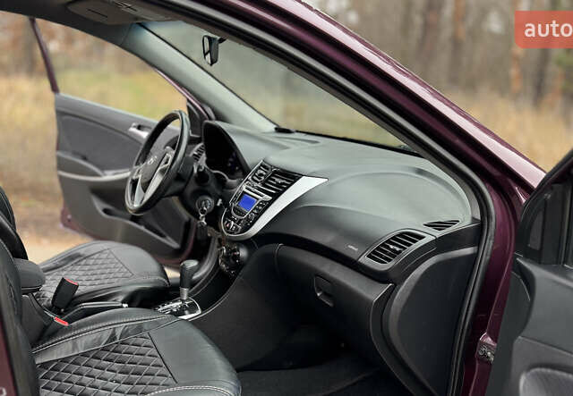 Фиолетовый Хендай Акцент, объемом двигателя 1.4 л и пробегом 145 тыс. км за 7000 $, фото 20 на Automoto.ua