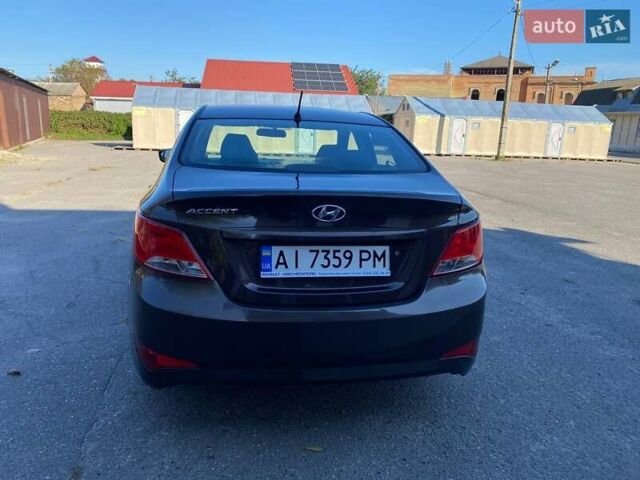 Коричневый Хендай Акцент, объемом двигателя 1.4 л и пробегом 212 тыс. км за 6899 $, фото 5 на Automoto.ua