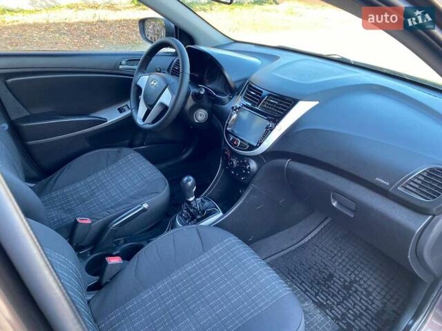 Коричневый Хендай Акцент, объемом двигателя 1.4 л и пробегом 212 тыс. км за 6899 $, фото 14 на Automoto.ua