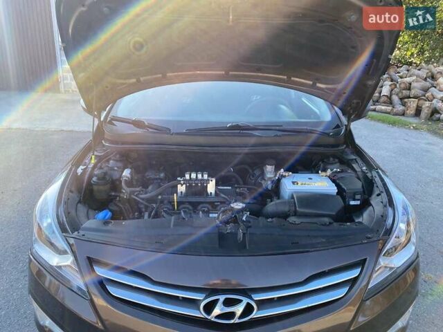 Коричневый Хендай Акцент, объемом двигателя 1.4 л и пробегом 212 тыс. км за 6899 $, фото 18 на Automoto.ua