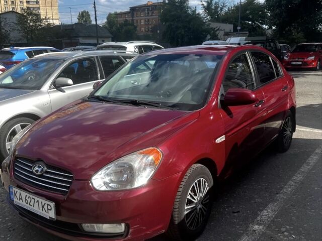 Червоний Хендай Акцент, об'ємом двигуна 1.4 л та пробігом 219 тис. км за 6000 $, фото 4 на Automoto.ua