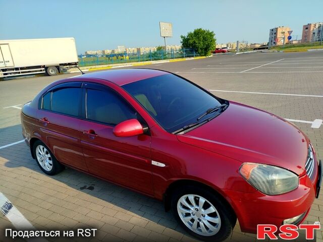 Хендай Акцент 2007 у Одесі на Automoto.ua Червоний Хендай Акцент, об'ємом двигуна 1.4 л та пробігом 224 тис. км за 4900 $, фото 9 на Automoto.ua