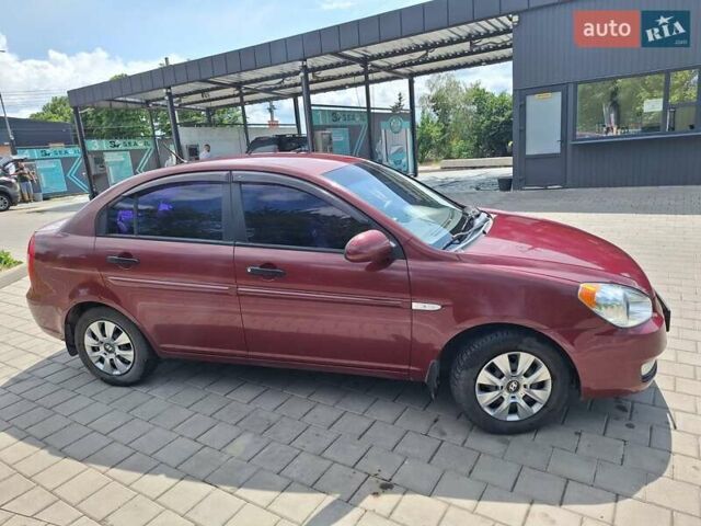 Красный Хендай Акцент, объемом двигателя 1.4 л и пробегом 258 тыс. км за 5200 $, фото 12 на Automoto.ua