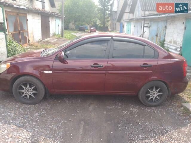 Червоний Хендай Акцент, об'ємом двигуна 1.4 л та пробігом 232 тис. км за 4800 $, фото 3 на Automoto.ua