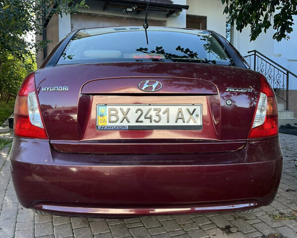 Червоний Хендай Акцент, об'ємом двигуна 1.4 л та пробігом 181 тис. км за 4800 $, фото 4 на Automoto.ua