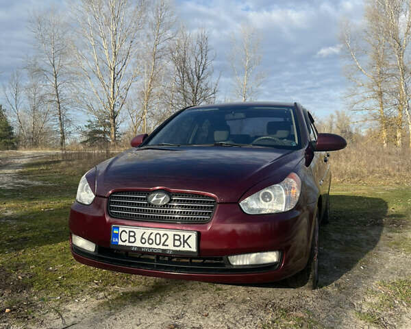 Червоний Хендай Акцент, об'ємом двигуна 1.6 л та пробігом 266 тис. км за 5500 $, фото 1 на Automoto.ua