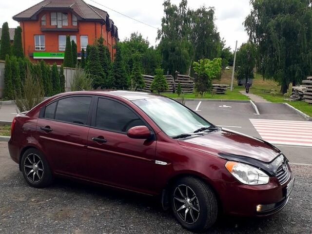 Червоний Хендай Акцент, об'ємом двигуна 1.4 л та пробігом 200 тис. км за 4500 $, фото 7 на Automoto.ua