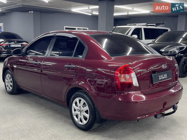 Червоний Хендай Акцент, об'ємом двигуна 1.4 л та пробігом 122 тис. км за 5800 $, фото 3 на Automoto.ua