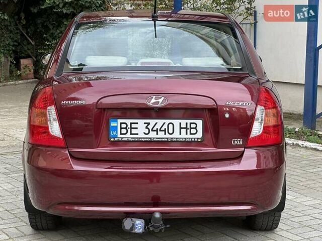 Красный Хендай Акцент, объемом двигателя 1.49 л и пробегом 165 тыс. км за 5550 $, фото 17 на Automoto.ua