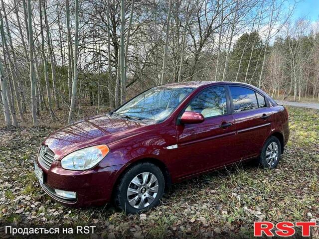 Червоний Хендай Акцент, об'ємом двигуна 1.5 л та пробігом 288 тис. км за 5650 $, фото 1 на Automoto.ua