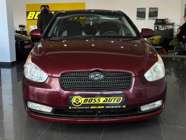 Красный Хендай Акцент, объемом двигателя 1.4 л и пробегом 233 тыс. км за 5000 $, фото 1 на Automoto.ua