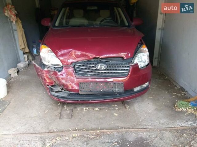 Червоний Хендай Акцент, об'ємом двигуна 1.4 л та пробігом 178 тис. км за 3000 $, фото 15 на Automoto.ua