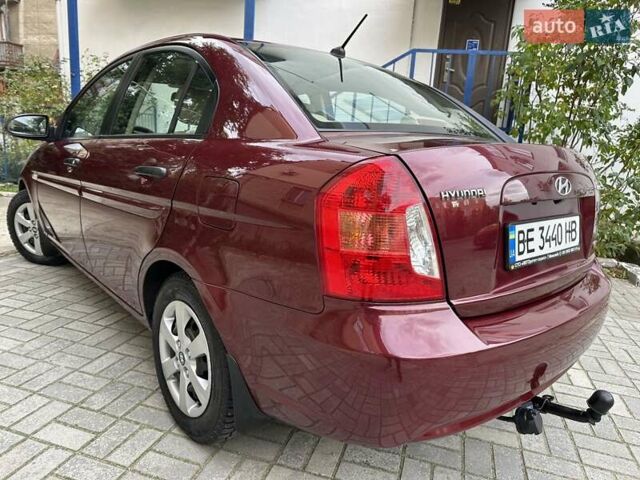 Красный Хендай Акцент, объемом двигателя 1.49 л и пробегом 165 тыс. км за 5550 $, фото 23 на Automoto.ua