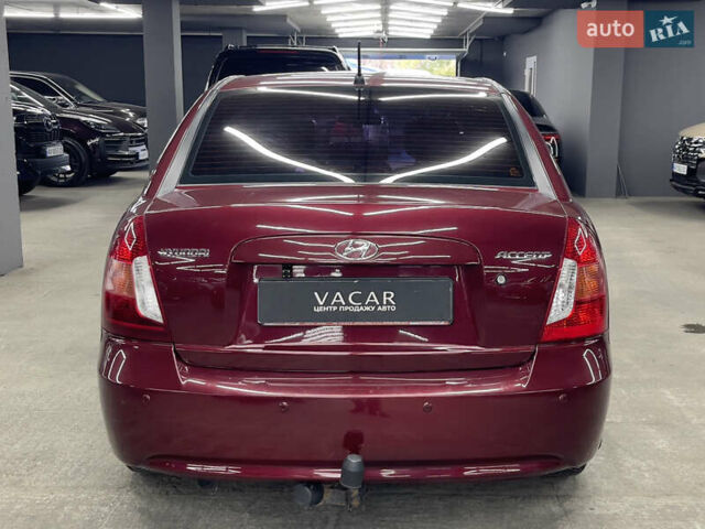 Червоний Хендай Акцент, об'ємом двигуна 1.4 л та пробігом 122 тис. км за 5800 $, фото 4 на Automoto.ua