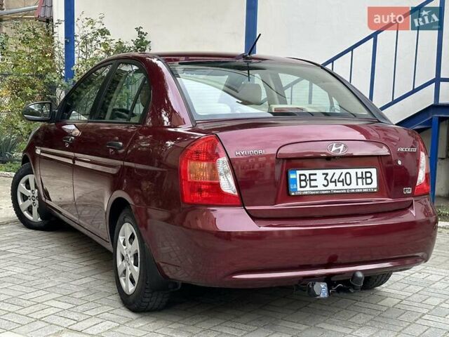 Красный Хендай Акцент, объемом двигателя 1.49 л и пробегом 165 тыс. км за 5550 $, фото 25 на Automoto.ua
