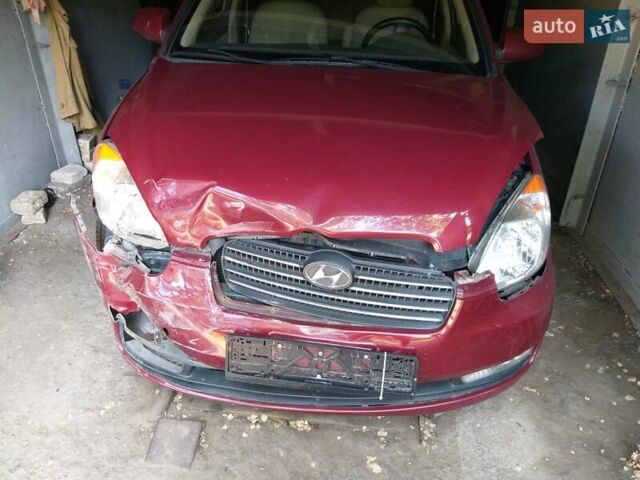 Червоний Хендай Акцент, об'ємом двигуна 1.4 л та пробігом 178 тис. км за 3000 $, фото 18 на Automoto.ua