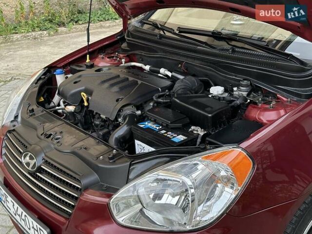 Красный Хендай Акцент, объемом двигателя 1.49 л и пробегом 165 тыс. км за 5550 $, фото 55 на Automoto.ua