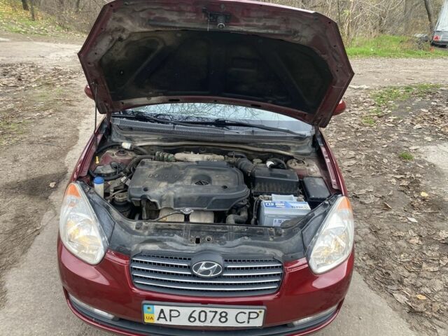 Червоний Хендай Акцент, об'ємом двигуна 1.4 л та пробігом 228 тис. км за 4950 $, фото 15 на Automoto.ua