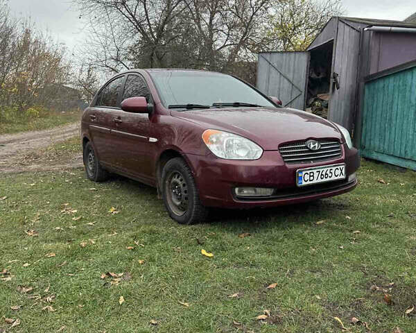 Червоний Хендай Акцент, об'ємом двигуна 1.59 л та пробігом 218 тис. км за 5100 $, фото 1 на Automoto.ua