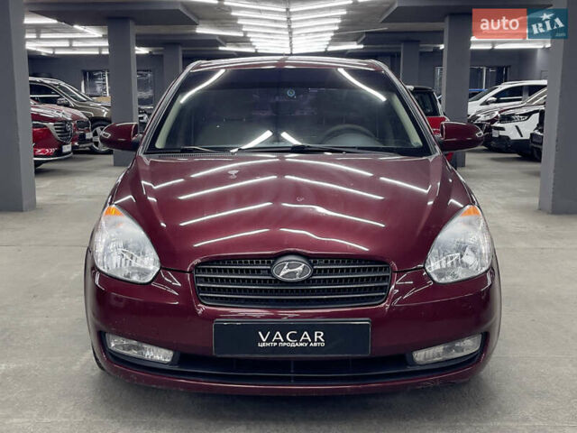 Червоний Хендай Акцент, об'ємом двигуна 1.4 л та пробігом 122 тис. км за 5800 $, фото 1 на Automoto.ua