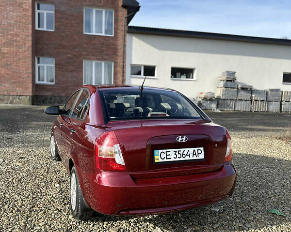 Красный Хендай Акцент, объемом двигателя 1.4 л и пробегом 79 тыс. км за 5399 $, фото 8 на Automoto.ua