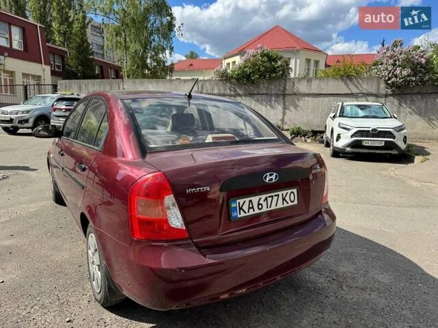 Червоний Хендай Акцент, об'ємом двигуна 1.4 л та пробігом 188 тис. км за 4600 $, фото 5 на Automoto.ua