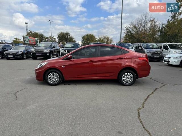 Красный Хендай Акцент, объемом двигателя 1.59 л и пробегом 178 тыс. км за 7700 $, фото 7 на Automoto.ua