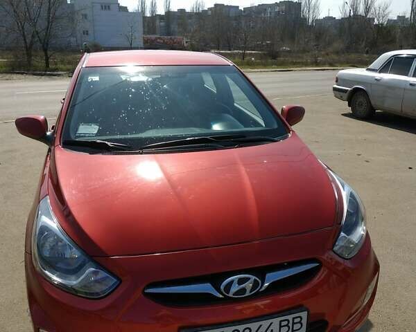 Червоний Хендай Акцент, об'ємом двигуна 1.4 л та пробігом 190 тис. км за 6700 $, фото 3 на Automoto.ua