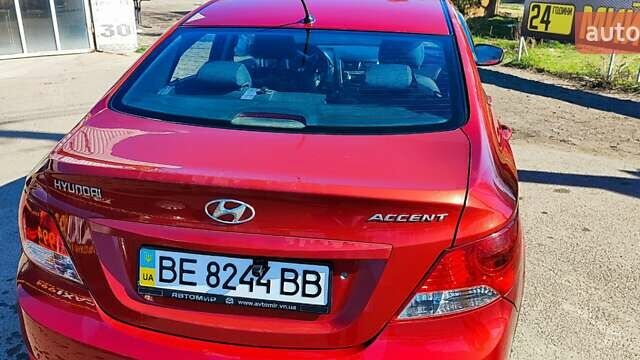 Червоний Хендай Акцент, об'ємом двигуна 1.4 л та пробігом 190 тис. км за 6700 $, фото 9 на Automoto.ua