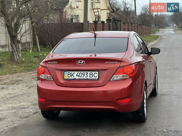 Красный Хендай Акцент, объемом двигателя 1.6 л и пробегом 81 тыс. км за 9200 $, фото 11 на Automoto.ua