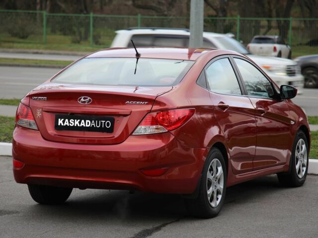 Червоний Хендай Акцент, об'ємом двигуна 1.4 л та пробігом 161 тис. км за 6500 $, фото 5 на Automoto.ua
