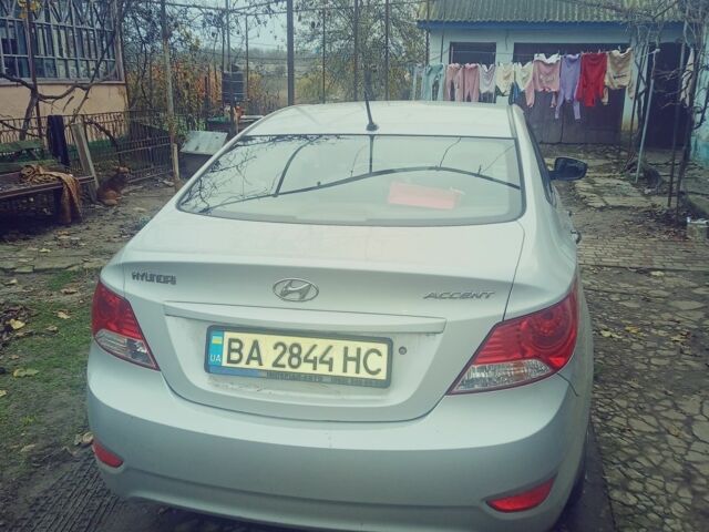 Серый Хендай Акцент, объемом двигателя 1.4 л и пробегом 173 тыс. км за 6500 $, фото 7 на Automoto.ua