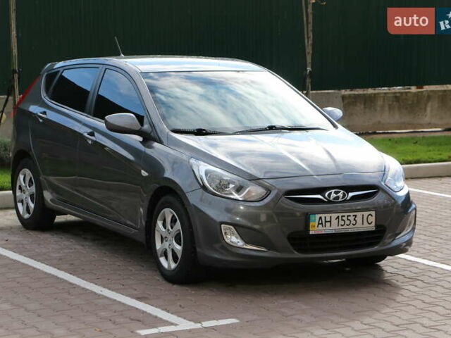 Хендай Акцент 2012 в Киеве на Automoto.ua Серый Хендай Акцент, объемом двигателя 1.4 л и пробегом 45 тыс. км за 6300 $, фото 3 на Automoto.ua