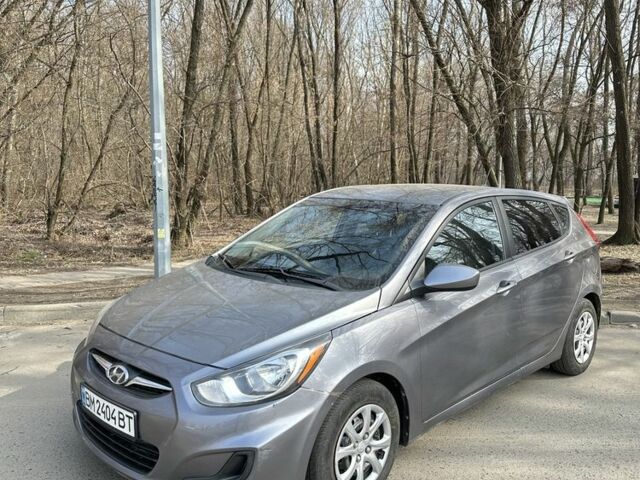 Серый Хендай Акцент, объемом двигателя 1.6 л и пробегом 99 тыс. км за 7600 $, фото 1 на Automoto.ua