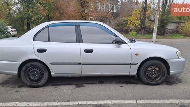 Сірий Хендай Акцент, об'ємом двигуна 1.5 л та пробігом 287 тис. км за 3500 $, фото 8 на Automoto.ua