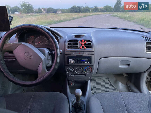 Серый Хендай Акцент, объемом двигателя 1.34 л и пробегом 306 тыс. км за 2635 $, фото 7 на Automoto.ua