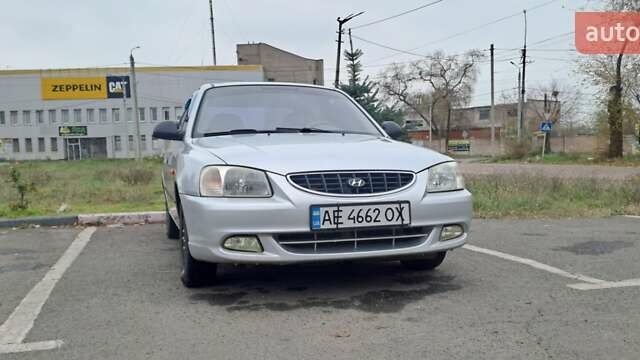 Сірий Хендай Акцент, об'ємом двигуна 1.5 л та пробігом 287 тис. км за 3500 $, фото 1 на Automoto.ua