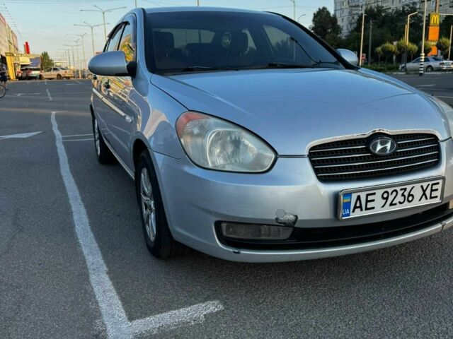 Хендай Акцент 2007 в Днепре (Днепропетровске) на Automoto.ua Серый Хендай Акцент, объемом двигателя 1.4 л и пробегом 223 тыс. км за 4800 $, фото 1 на Automoto.ua
