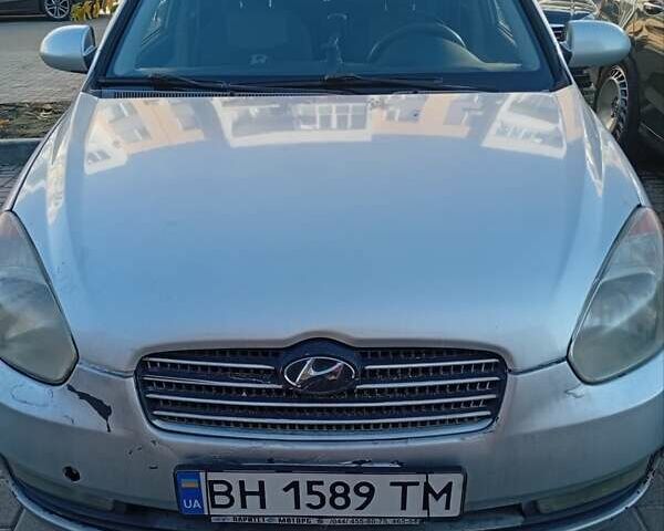 Сірий Хендай Акцент, об'ємом двигуна 1.4 л та пробігом 224 тис. км за 4300 $, фото 5 на Automoto.ua