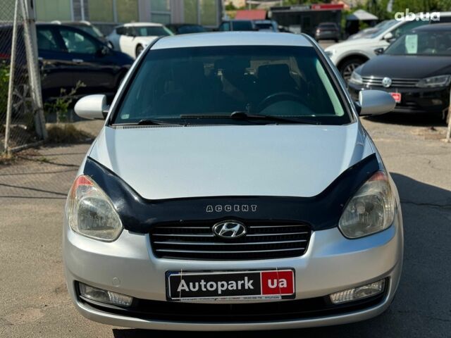 Сірий Хендай Акцент, об'ємом двигуна 1.4 л та пробігом 254 тис. км за 3990 $, фото 8 на Automoto.ua