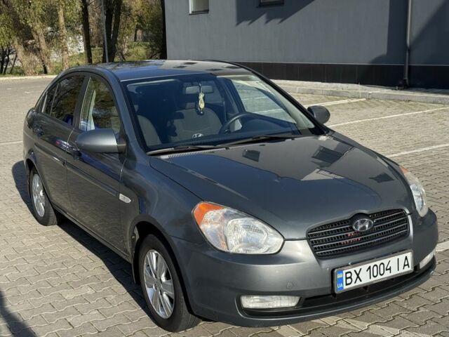 Серый Хендай Акцент, объемом двигателя 1.5 л и пробегом 154 тыс. км за 4799 $, фото 14 на Automoto.ua