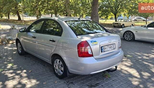 Сірий Хендай Акцент, об'ємом двигуна 1.49 л та пробігом 174 тис. км за 4300 $, фото 7 на Automoto.ua