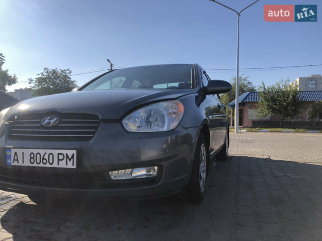 Сірий Хендай Акцент, об'ємом двигуна 1.4 л та пробігом 200 тис. км за 5000 $, фото 14 на Automoto.ua