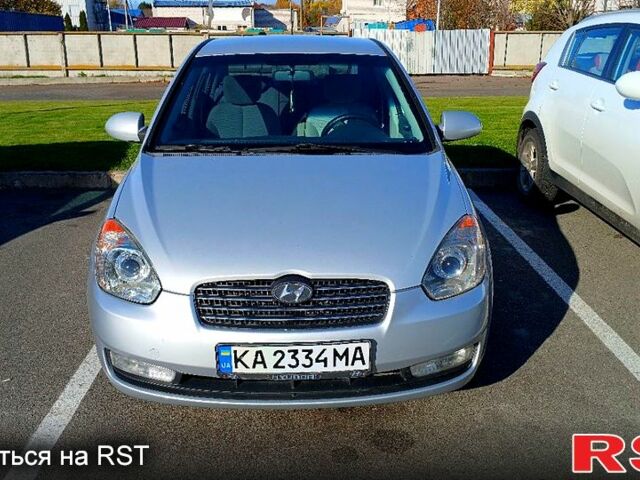 Сірий Хендай Акцент, об'ємом двигуна 1.4 л та пробігом 138 тис. км за 5000 $, фото 2 на Automoto.ua