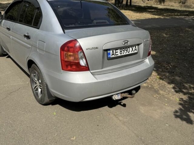 Сірий Хендай Акцент, об'ємом двигуна 1.4 л та пробігом 450 тис. км за 4800 $, фото 3 на Automoto.ua