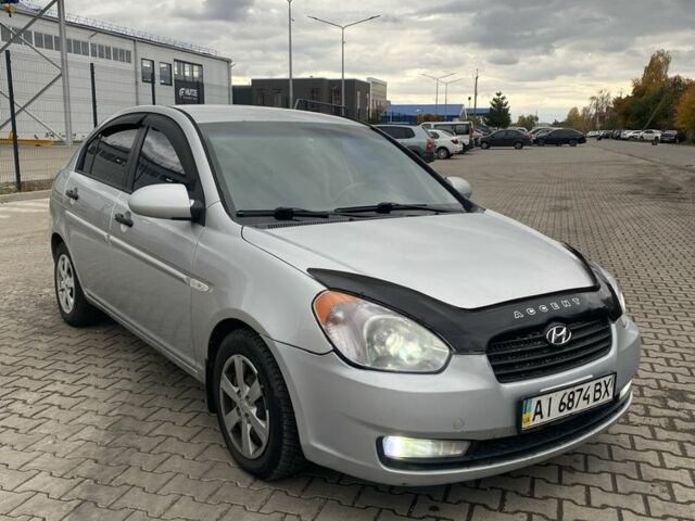 Сірий Хендай Акцент, об'ємом двигуна 1.4 л та пробігом 252 тис. км за 4500 $, фото 1 на Automoto.ua