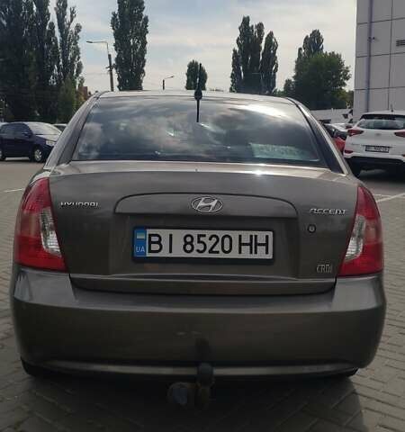 Сірий Хендай Акцент, об'ємом двигуна 1.5 л та пробігом 192 тис. км за 5300 $, фото 1 на Automoto.ua