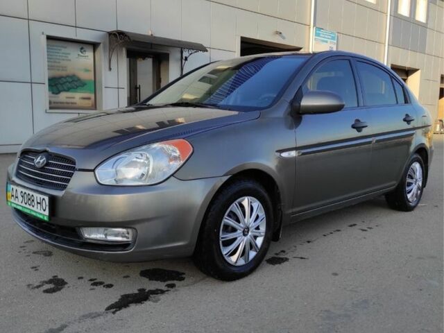 Сірий Хендай Акцент, об'ємом двигуна 1.4 л та пробігом 240 тис. км за 4650 $, фото 4 на Automoto.ua